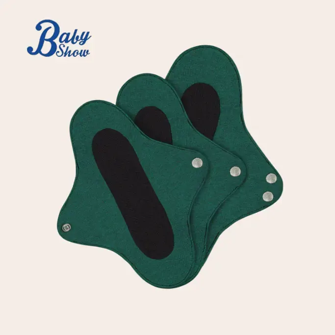 Cotton reusable menstrual pads