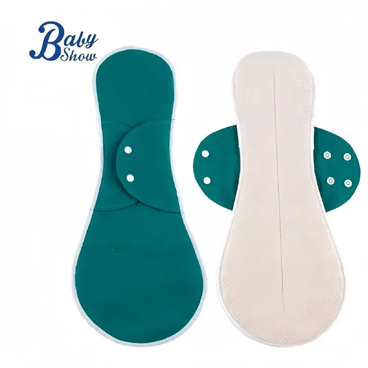 Cotton reusable menstrual pad set