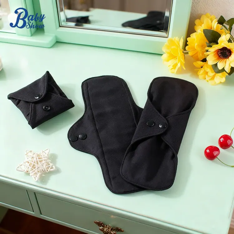 Cotton reusable menstrual pads
