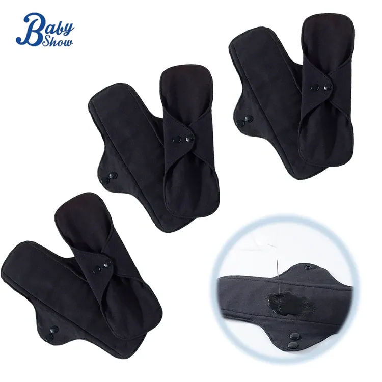 Cotton reusable panty liners