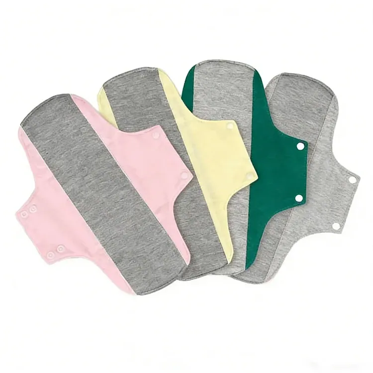 Cotton reusable menstrual pads
